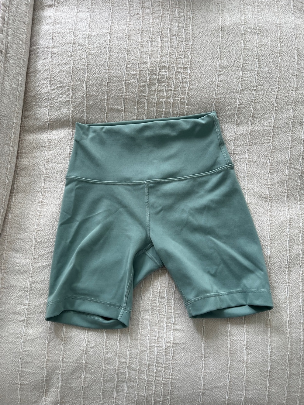 lululemon athletica High-Rise Bike Shorts in Sage